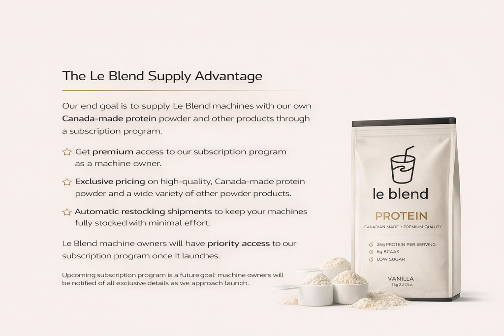 LeBLEND Vending Machine